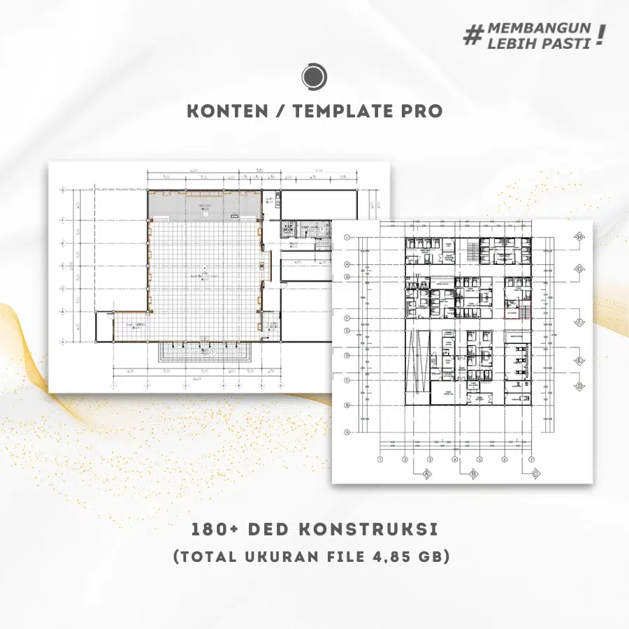 180+ DED Konstruksi