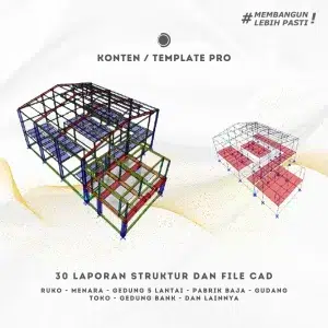 30 Laporan Struktur dan File CAD