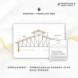 Spreadsheet - Perencanaan Rangka Atap Baja Ringan