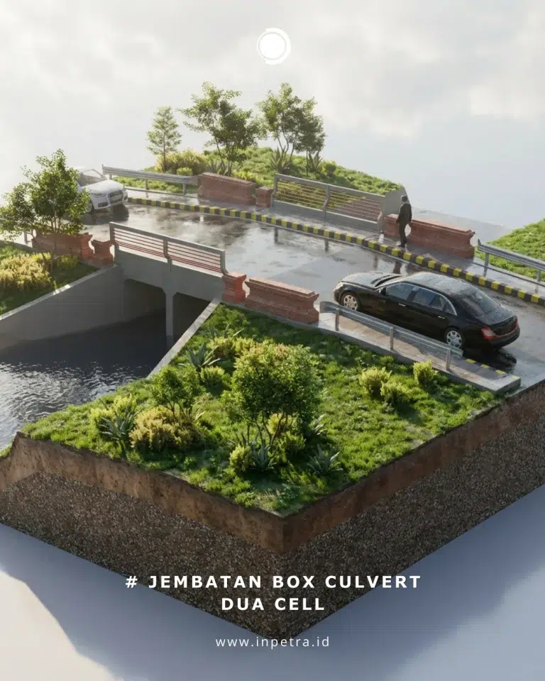 Jembatan box culvert dua cell Inpetra ID