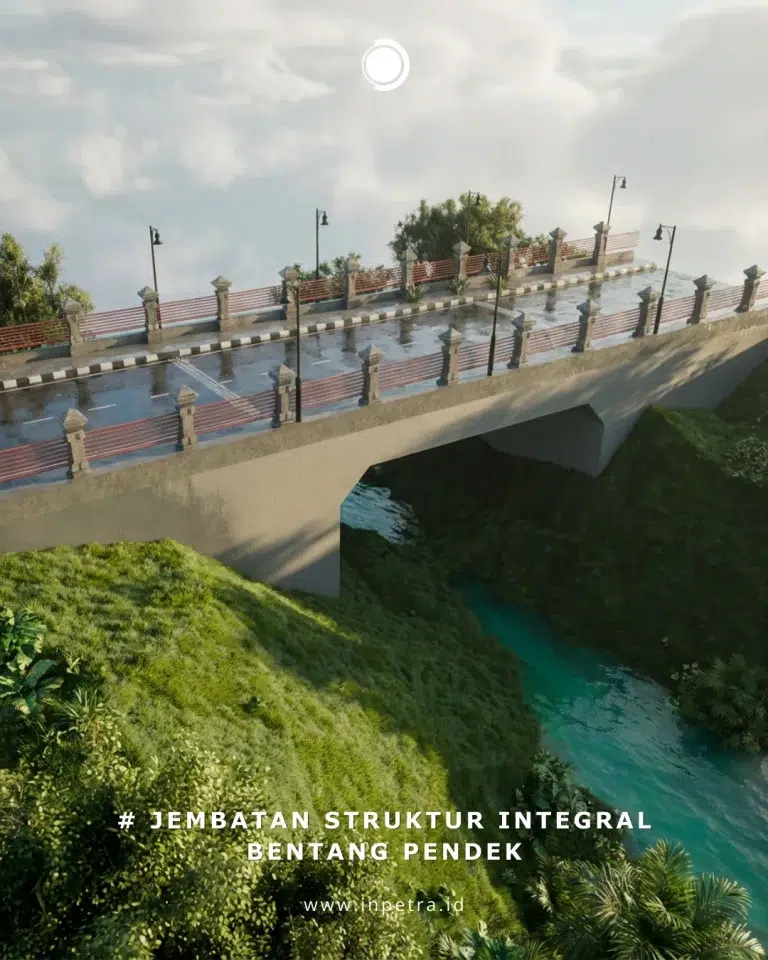 Jembatan struktur integral bentang pendek Inpetra ID